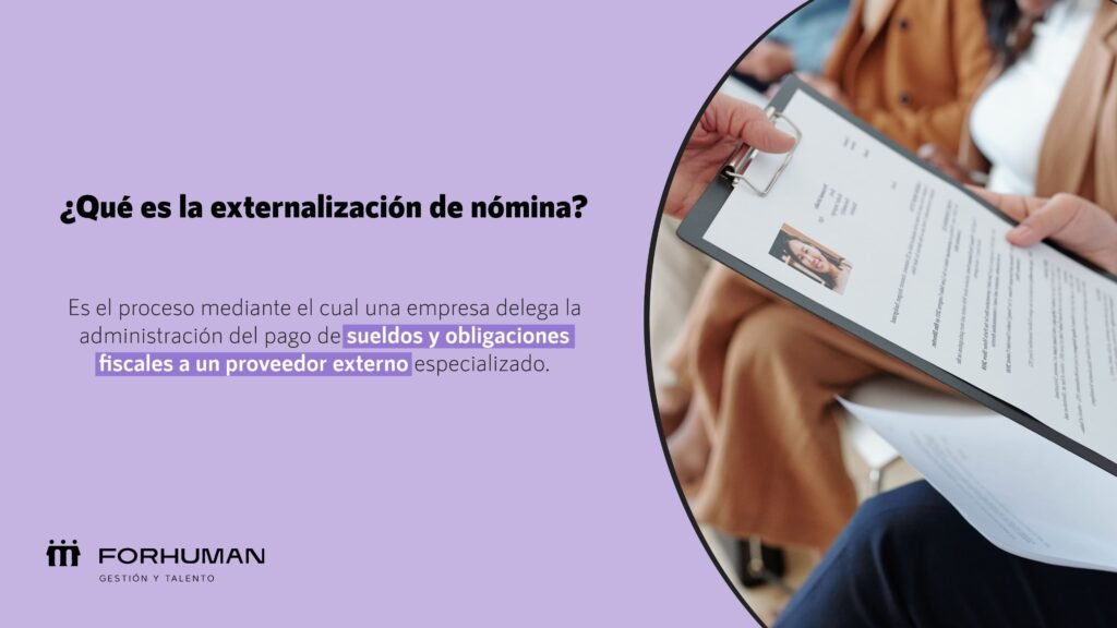 ¿Qué es la externalización de nómina?