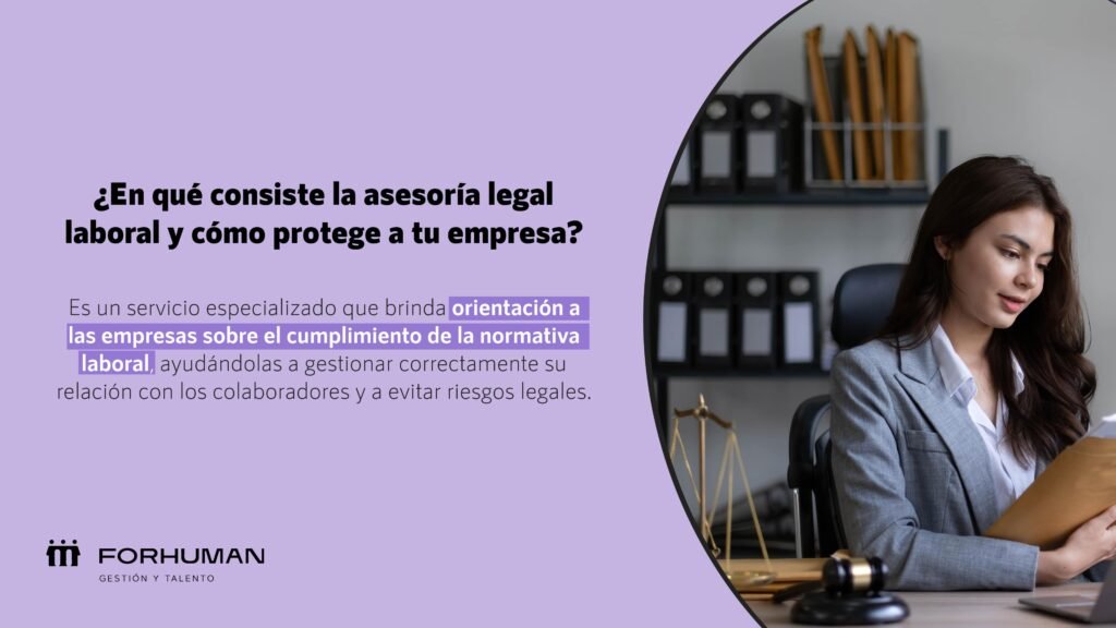 ¿Qué es la asesoría legal laboral?