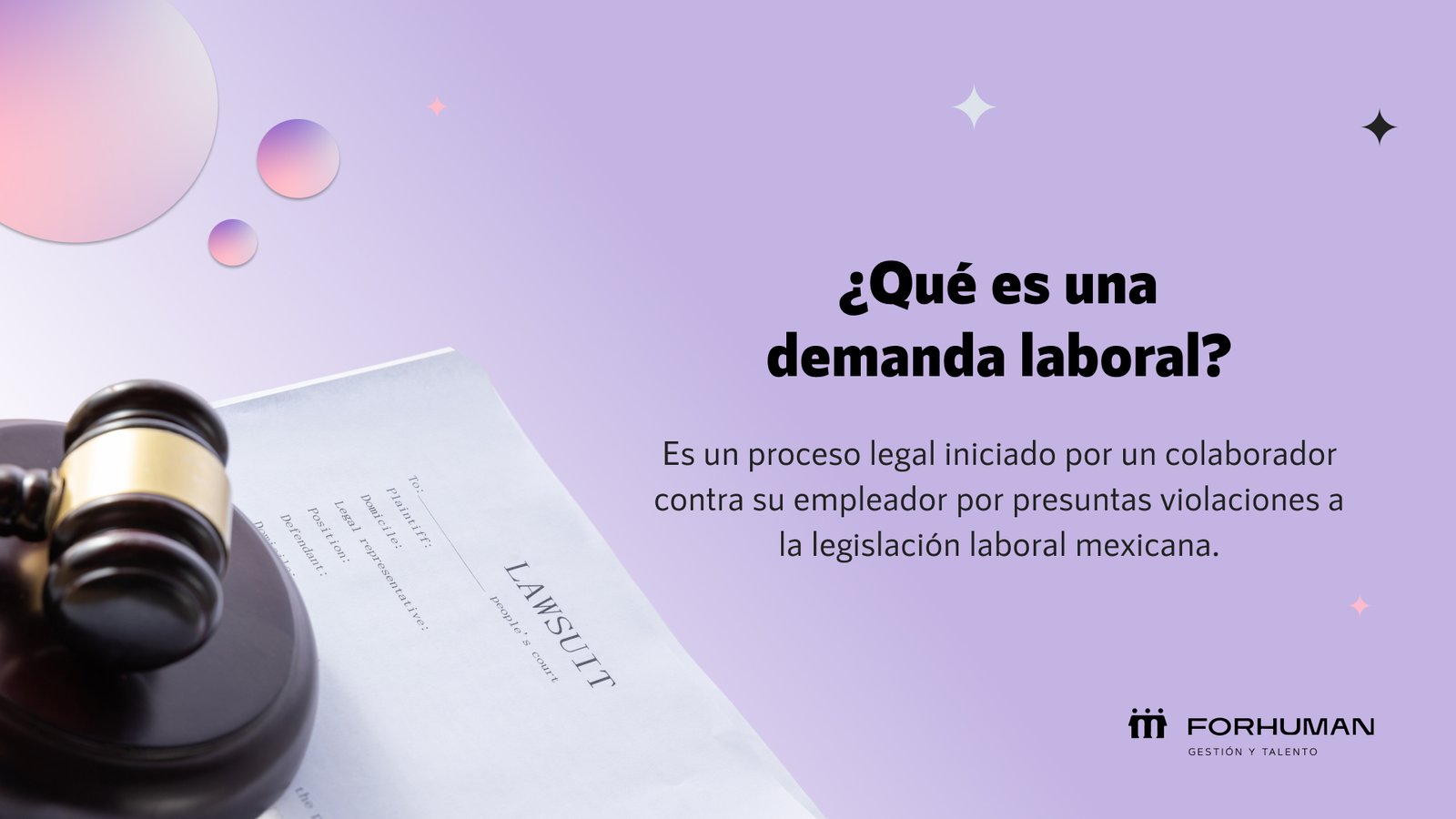 ¿Qué es una demanda laboral?