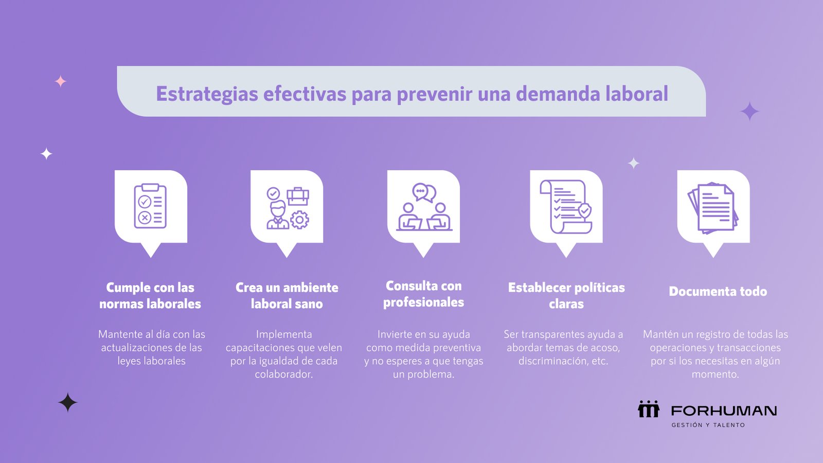 Estrategias efectivas para prevenir una demanda laboral
